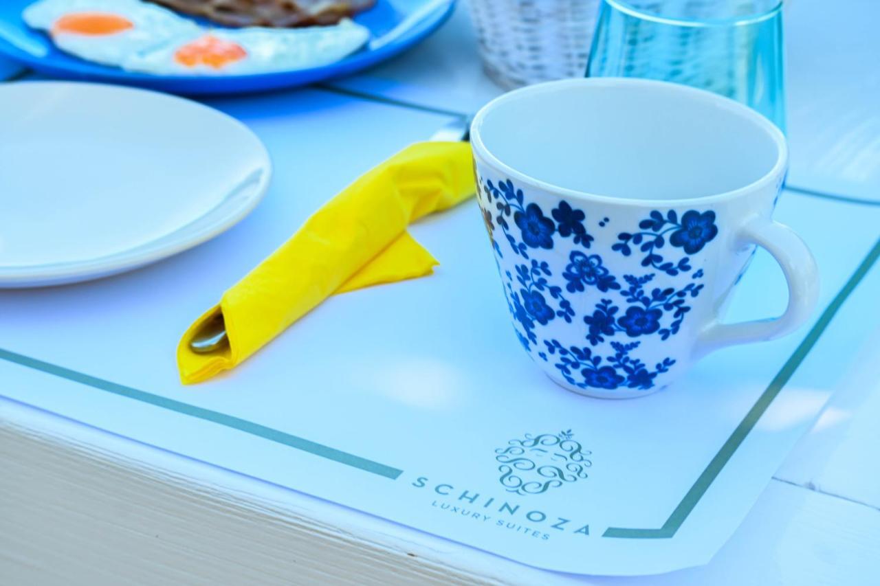 Schinoza Luxury Suites Schoinoussa Exteriör bild