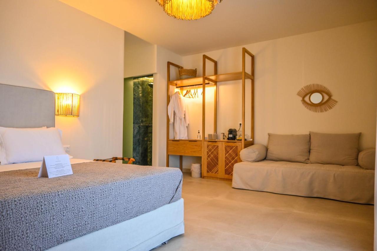 Schinoza Luxury Suites Schoinoussa Exteriör bild