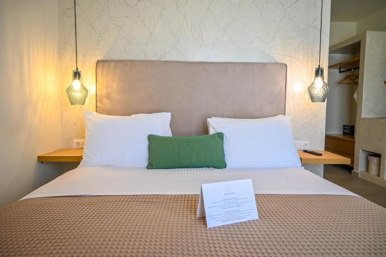 Schinoza Luxury Suites Schoinoussa Exteriör bild
