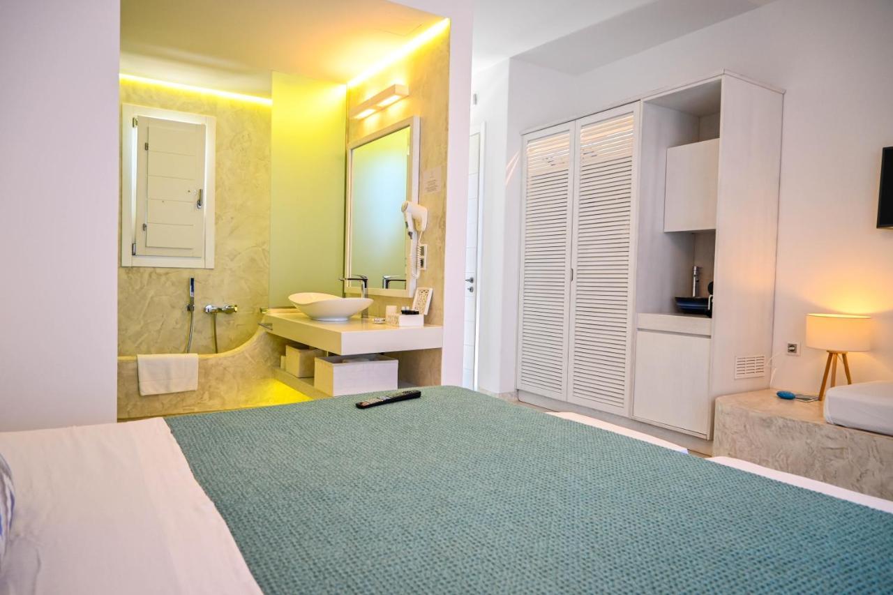 Schinoza Luxury Suites Schoinoussa Exteriör bild