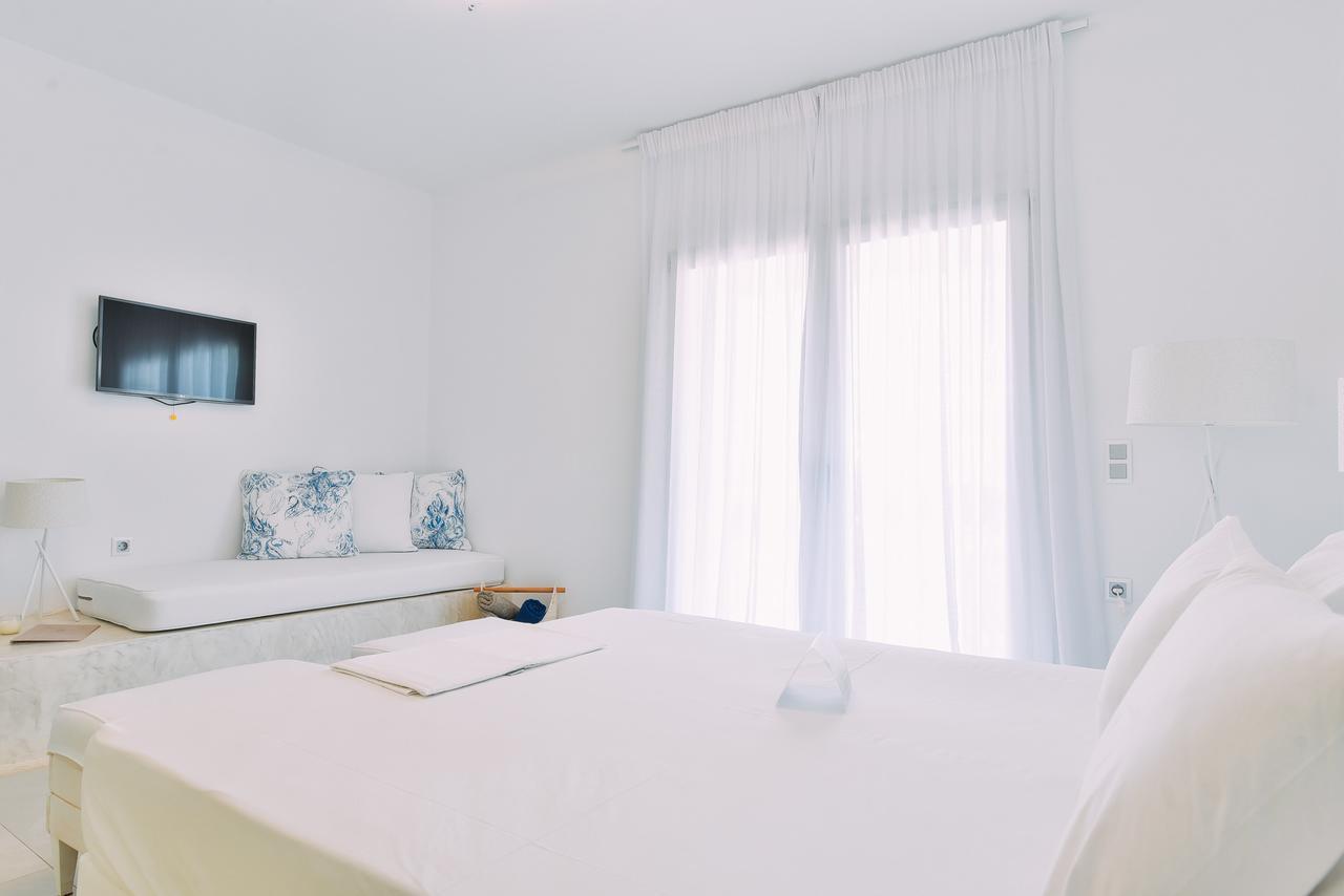 Schinoza Luxury Suites Schoinoussa Exteriör bild